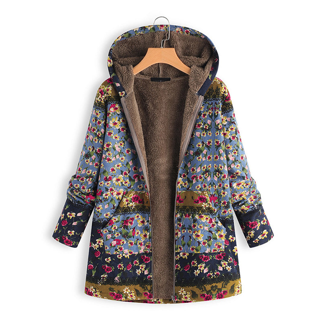 Drune | Blumenpracht Jacke - Elegante Damenjacke mit Blumenmuster