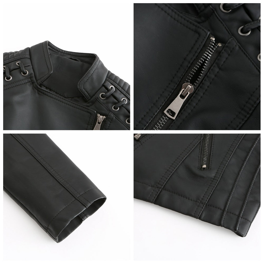 Drune | Trendy Lederjacke für Damen