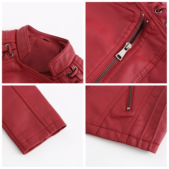 Drune - modische Lederjacke in Premium-Qualität