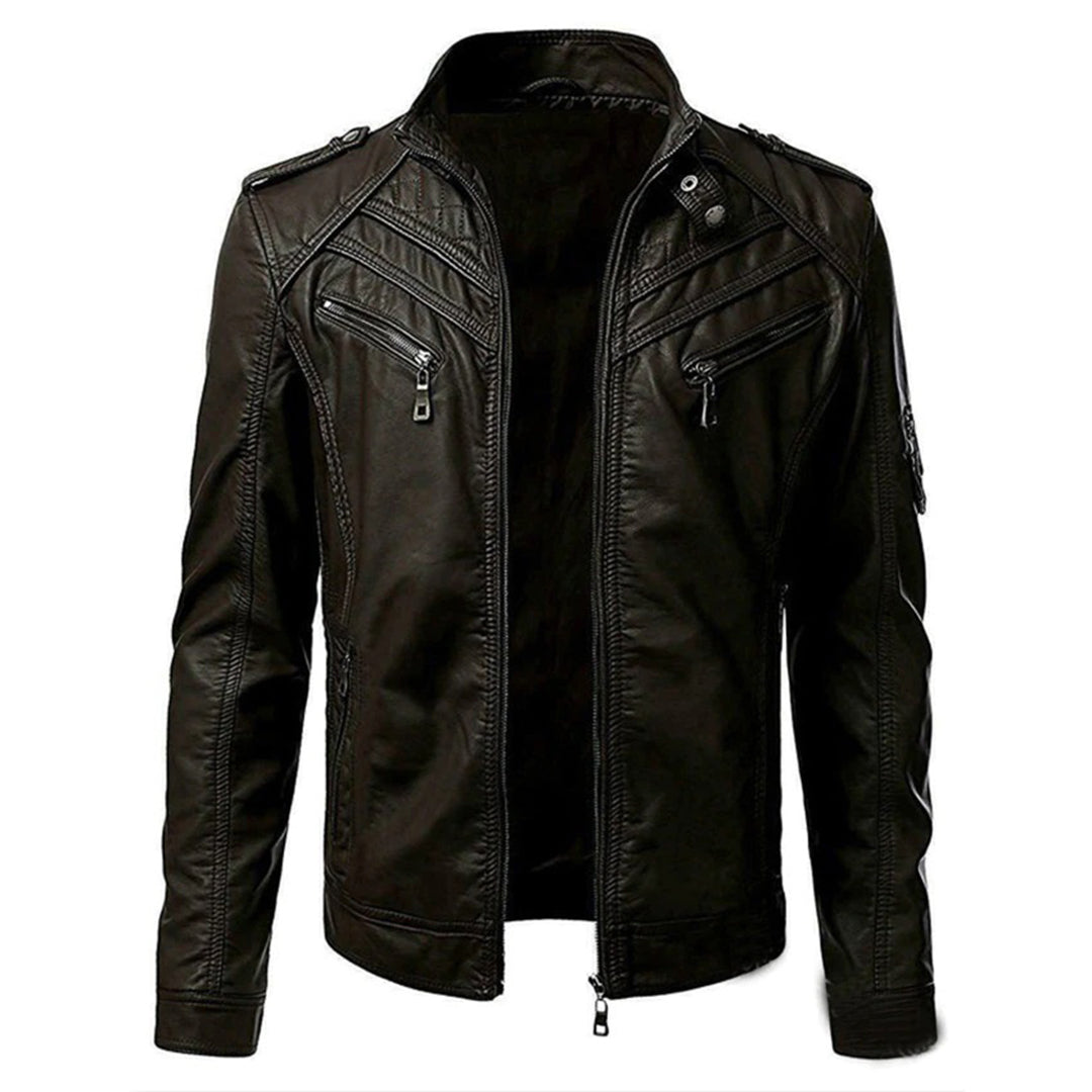 Drune | Herren moderne Lederjacke