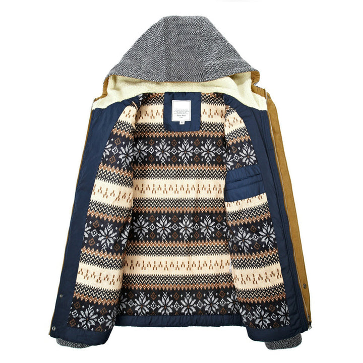 Drune | Klassische Warme Winterjacke Für Herren