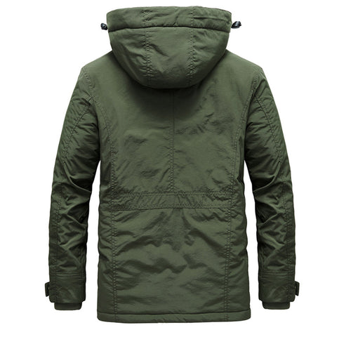 Drune | Warme Winterjacke Für Männer Mit Kapuze