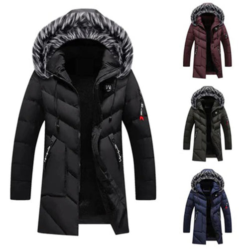 Drune | Klassische Warme Winterjacke Für Herren Mit Futter
