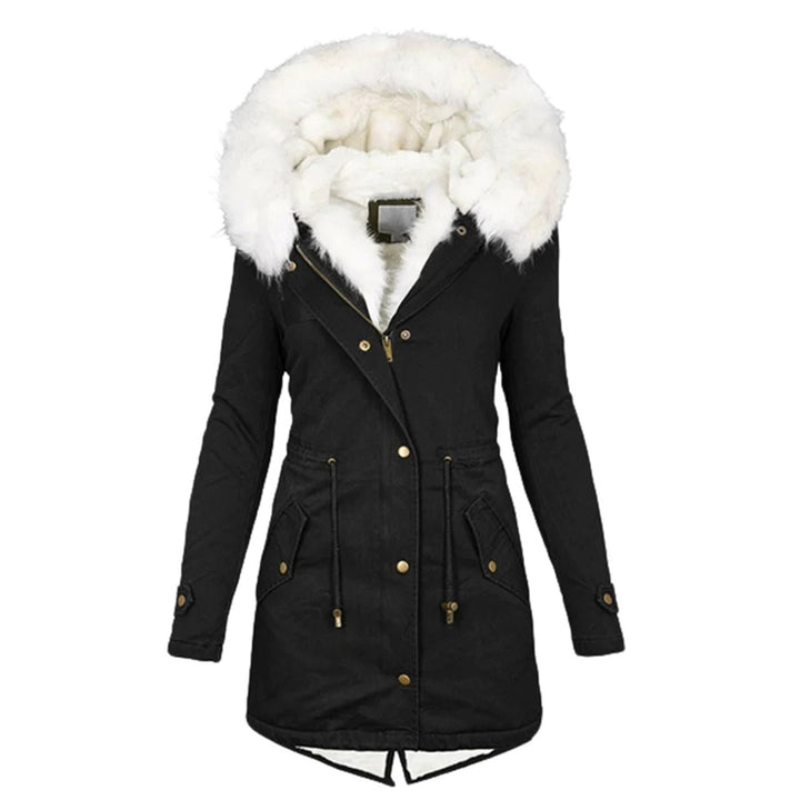 Drune | Gepolsterte Winterjacke Mit Fell Für Damen