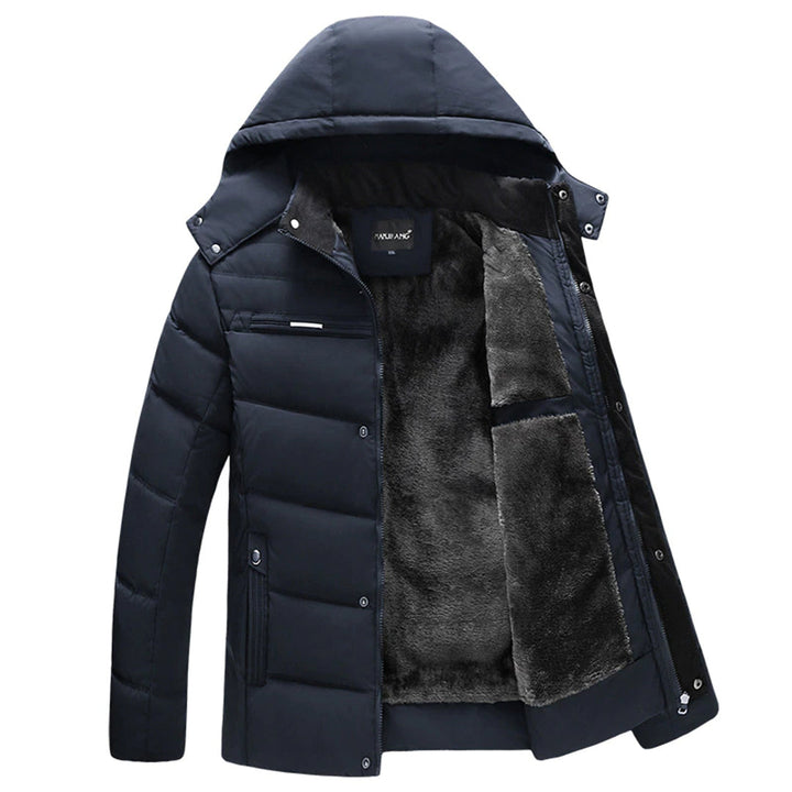 Drune | Herren Winterjacke mit Kapuze