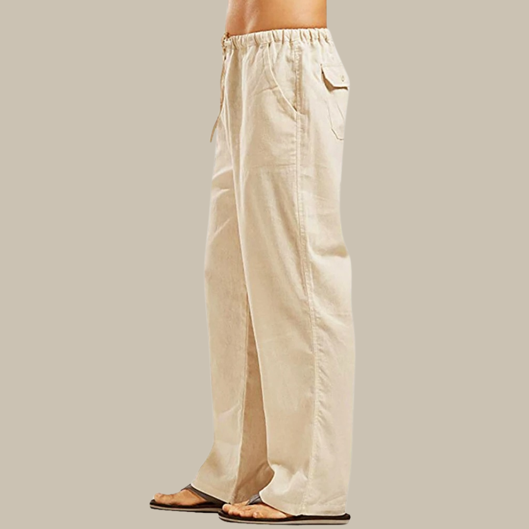 Drune | Stilvolle Sommer Leinen Herrenhose