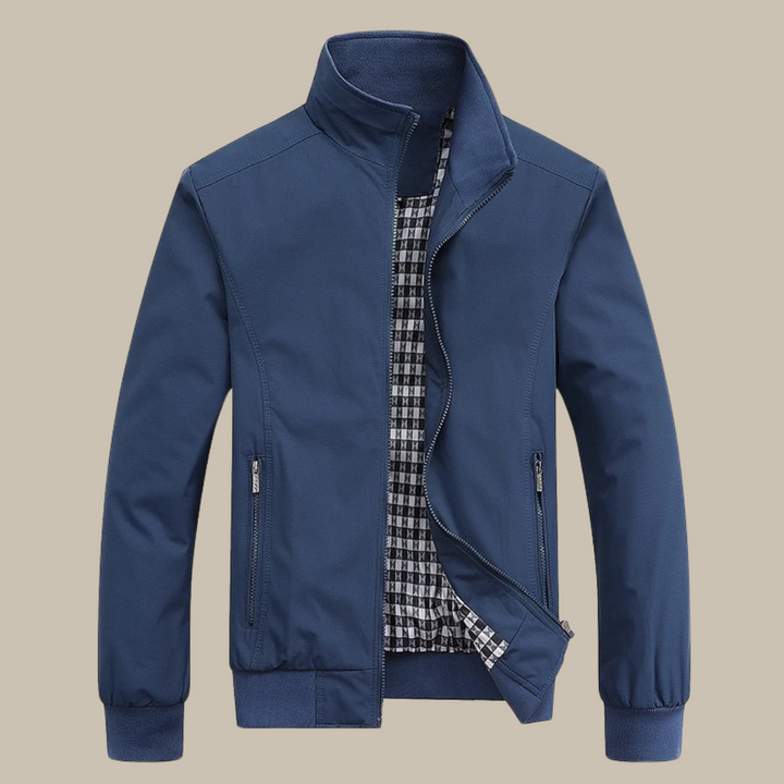 Drune - Stilvolle Casual Herbst Windbreaker mit Kragen für Männer
