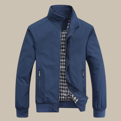 Drune - Stilvolle Casual Herbst Windbreaker mit Kragen für Männer