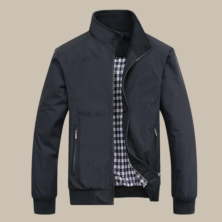 Drune - Stilvolle Casual Herbst Windbreaker mit Kragen für Männer