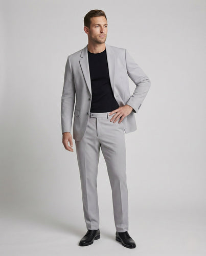 Businessanzug Mit Bügelfaltenhose Herren