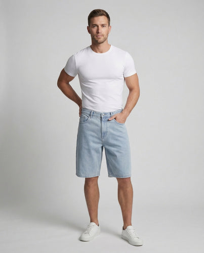 Herren Jeans Bermuda Shorts