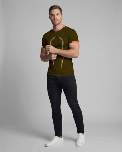 Herren Fitnessshirt Grafik
