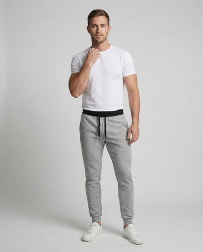 Herren Moderne Schmale-Bündchen Jogginghose