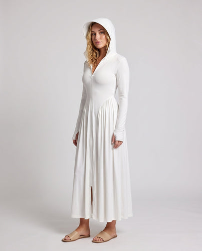 Damen Langarm-Kleid Drune