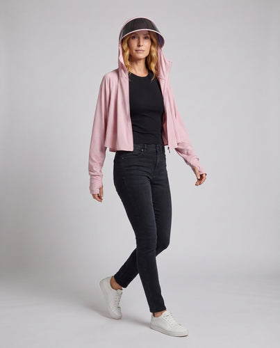 Damen Sportliche Kapuzenjacke mit Belüftung Drune