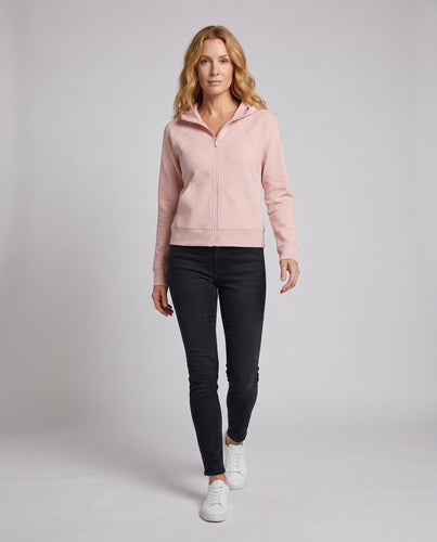 Damen Sportliche Kapuzenjacke mit kurzem Schnitt Drune