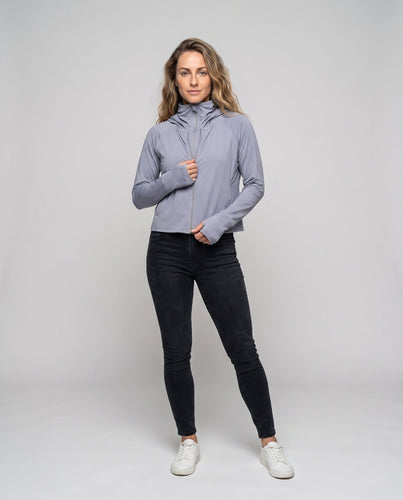 Damen UV-Schutz Jacke mit verstellbarem Hut Drune
