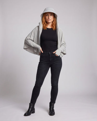 Damen UV-Schutz Sportjacke mit verstellbarem Helm Drune