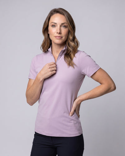 Damen Kurzarm Funktionsshirt mit innovativem Reißverschluss Drune