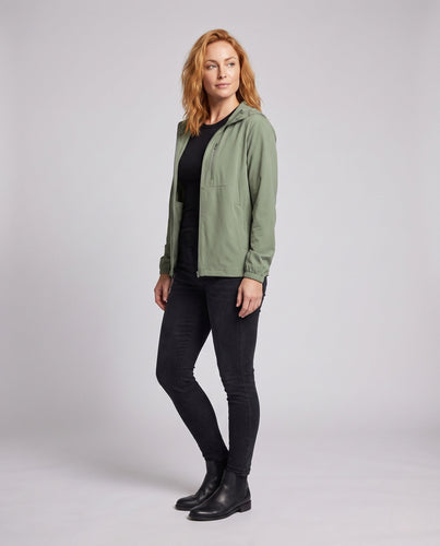 Damen leichte Funktionsjacke mit praktischen Taschen und UV-Schutz Drune