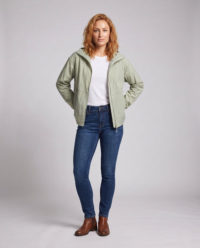 Damen leichte Windjacke mit innovativem Kapuzendesign Drune