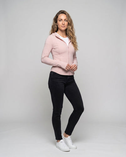 Damen Sportjacke mit atmungsaktivem Material und schützendem Kapuzendesign Drune
