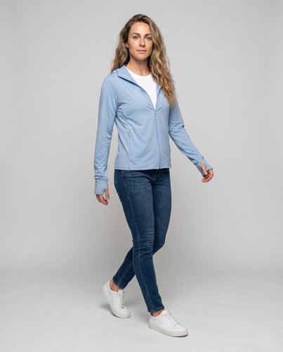 Damen Sportjacke mit innovativem UV-Schutz und atmungsaktiven Einsätzen Drune