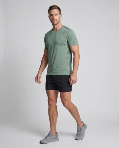 Herren nan atmungsaktives Funktionsshirt aus Mikrofaser mit reflektierenden Einsätzen Drune