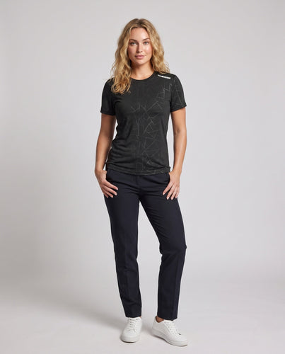 Damen atmungsaktives Funktionsshirt mit Mesh-Einsätzen Drune