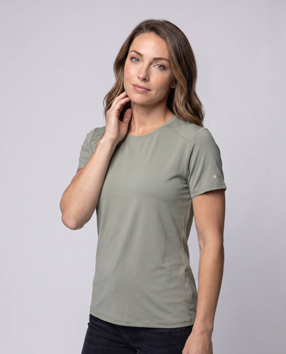 Damen funktionales Sport-T-Shirt Drune