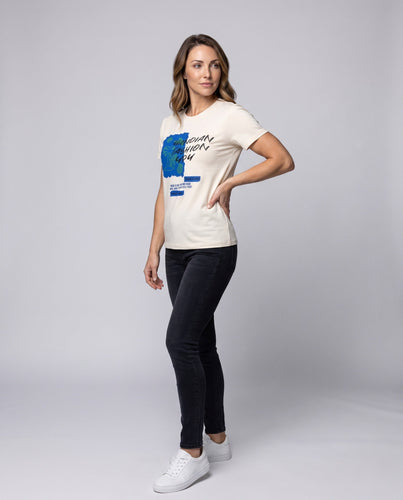 Damen Kurzarm T-Shirt Drune
