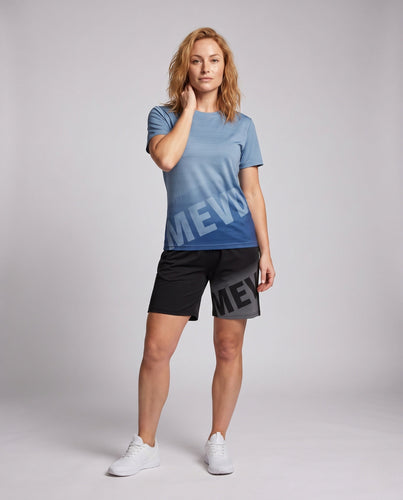 Damen sportliches Set mit T-Shirt und Shorts Drune