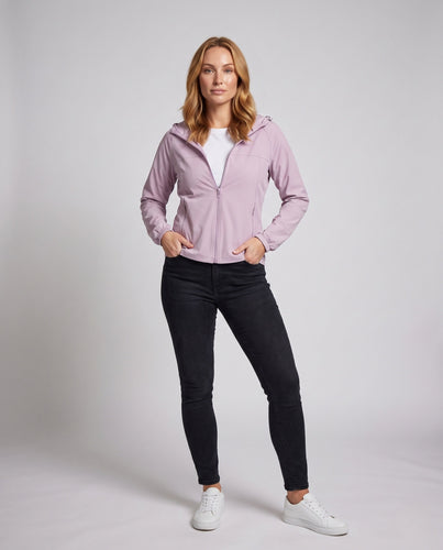 Damen leichte Outdoorjacke mit atmungsaktiven Eigenschaften Drune