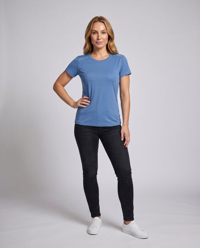 Damen Technisches Sport-T-Shirt mit schnell trocknendem Material Drune