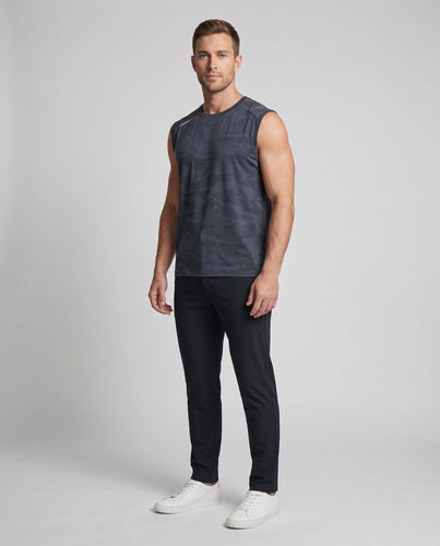 Herren ärmelloses Funktionsshirt mit atmungsaktiven Eigenschaften Drune