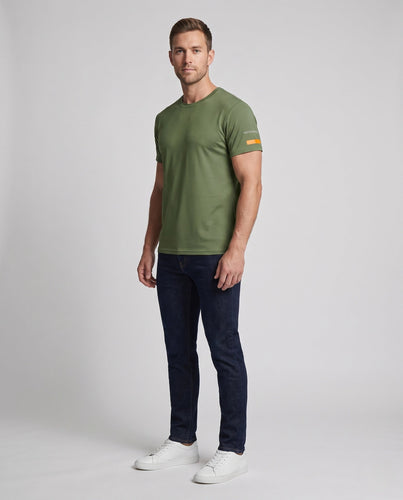 Herren atmungsaktives Performance-T-Shirt Drune