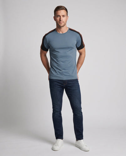 Herren Atmungsaktives Sport-T-Shirt mit vielseitigen Einsätzen Drune