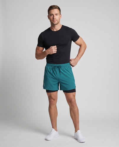 Herren Funktionale Sportshorts mit integriertem Innenfutter Drune