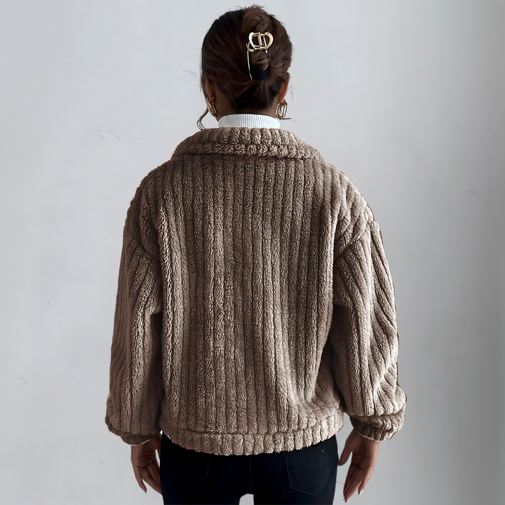 Drune | Teddyjacke Weich und Gemütlich Perfekt für Wintertage