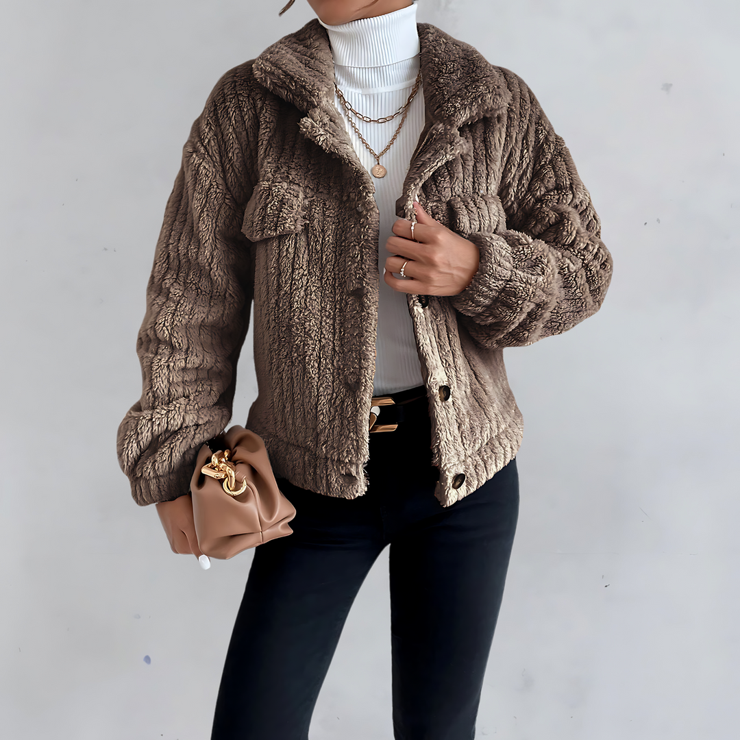 Drune | Teddyjacke Weich und Gemütlich Perfekt für Wintertage