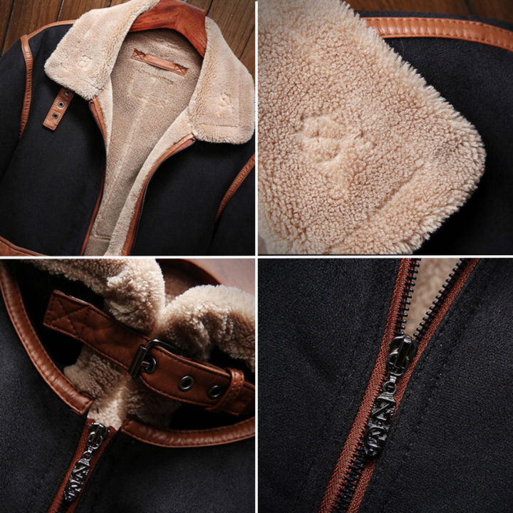 Drune | Weinlese Wildlederjacke