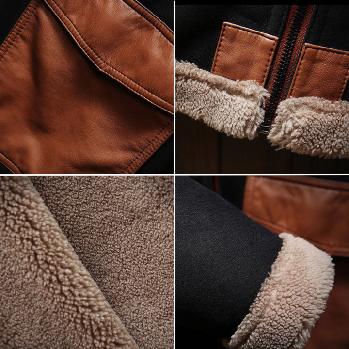 Drune | Weinlese Wildlederjacke