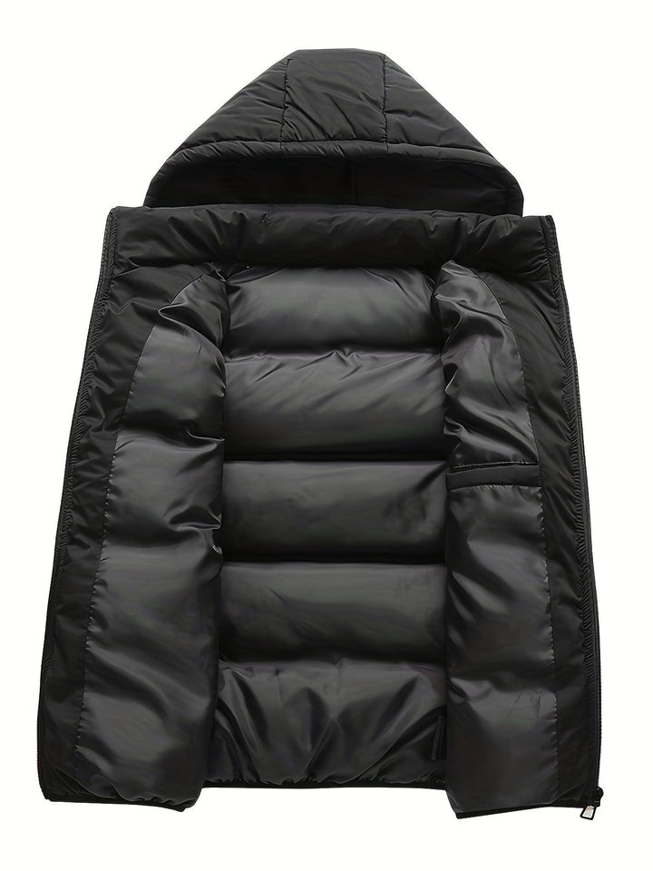 Drune | Puffer-Weste für Herren, mit Kapuze, gepolstert - Winter