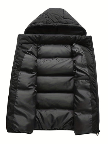 Drune | Puffer-Weste für Herren, mit Kapuze, gepolstert - Winter