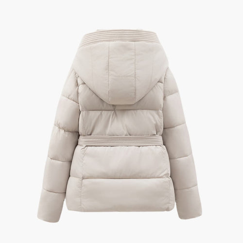 Drune | Kapuze Gürtel Daunenjacke Winterjacken und Mäntel für Damen