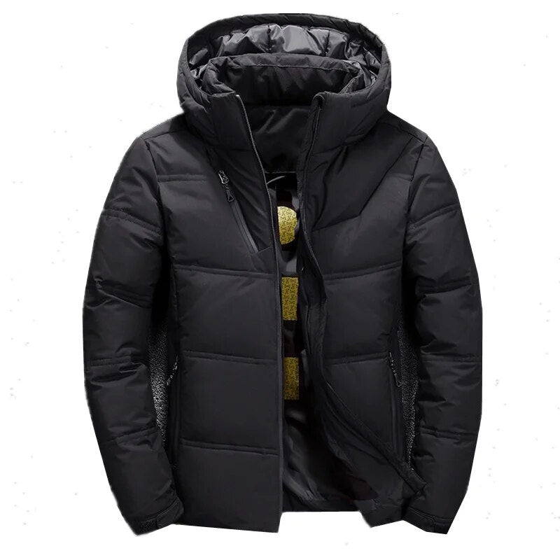 Drune | Kapuzenjacke Ski Schneejacke Herren Winterjacke