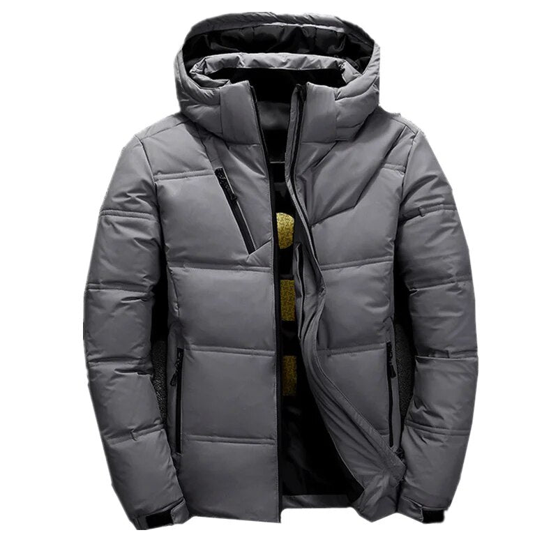 Drune | Kapuzenjacke Ski Schneejacke Herren Winterjacke