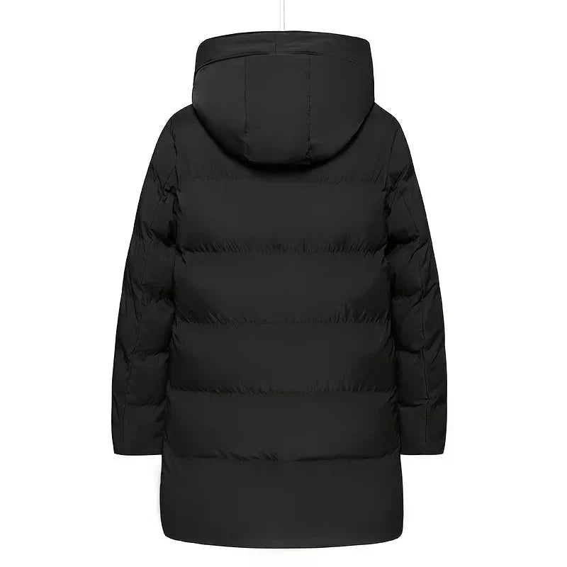 Drune | Gepolstert Kapuze Daunenjackejacke für Herren