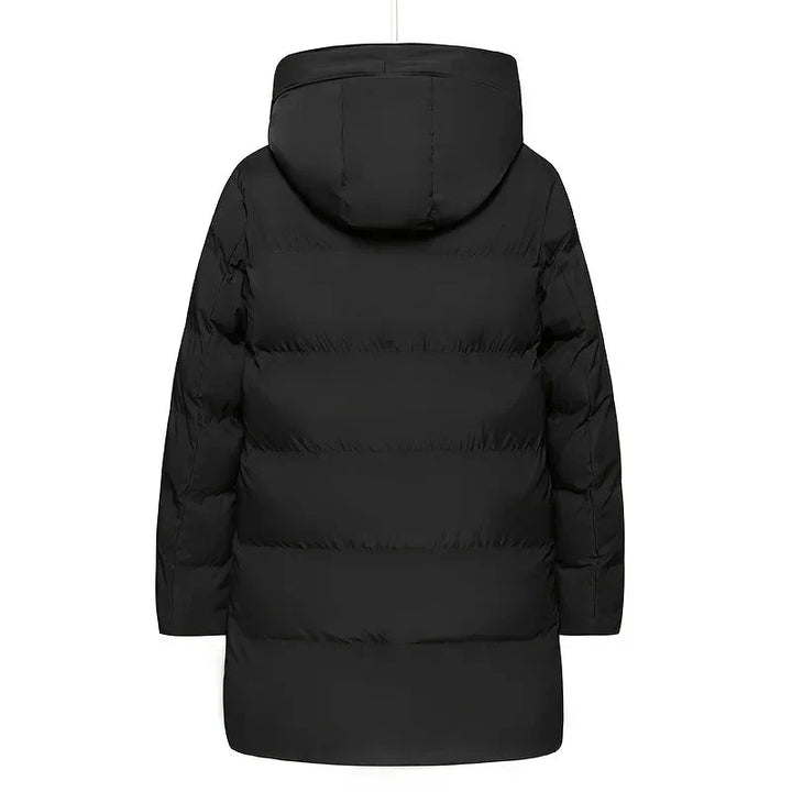Drune | Gepolstert Kapuze Daunenjackejacke für Herren