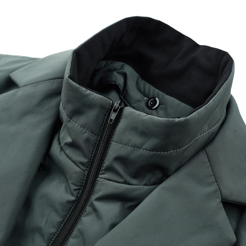 Drune | Reißverschluss Slim Fit Daunenjacke